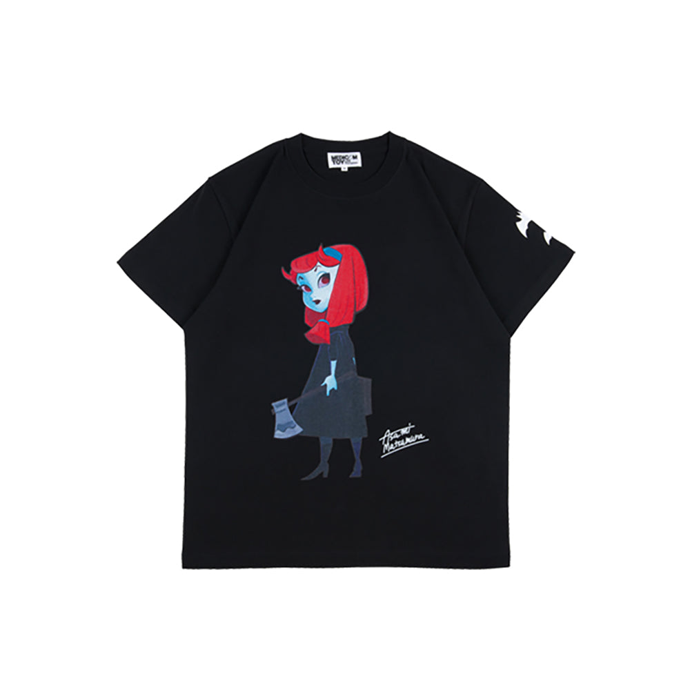 MLE ASAMI MATSUMURA シリーズ TEE DESIGN-C  “AXE”_1