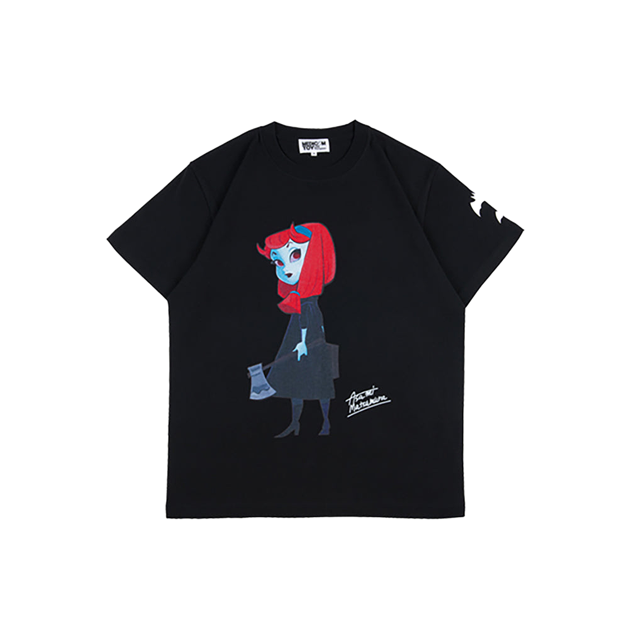 MLE ASAMI MATSUMURA シリーズ TEE DESIGN-C  “AXE”