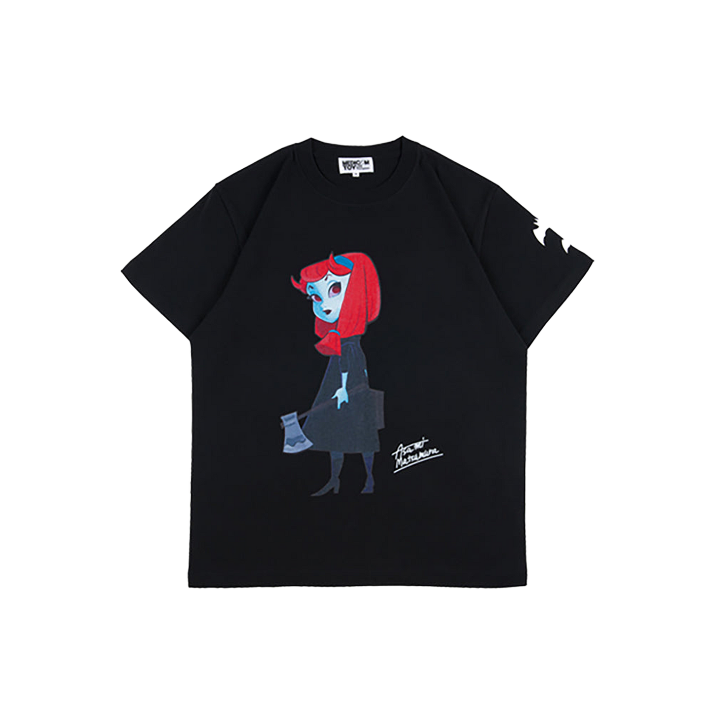 MLE ASAMI MATSUMURA シリーズ TEE DESIGN-C  “AXE”