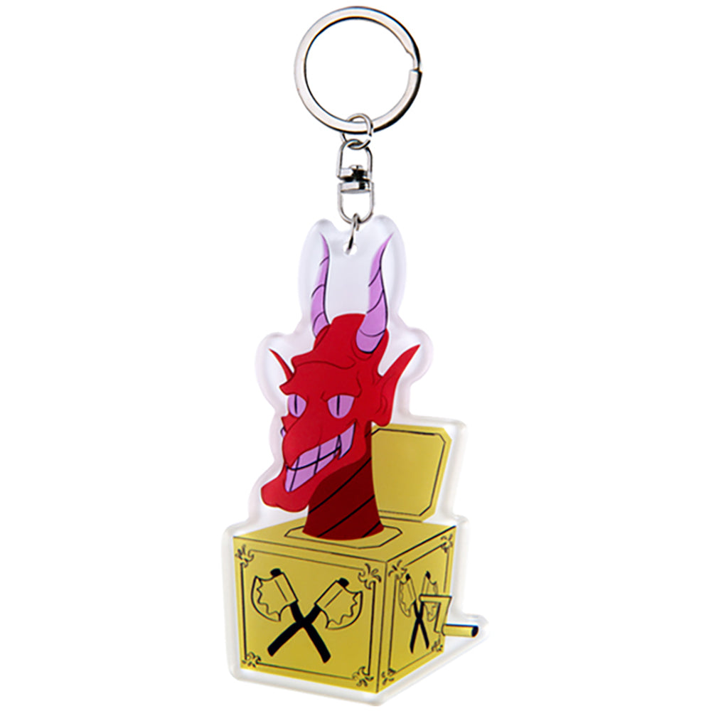 MLE ASAMI MATSUMURA シリーズ ACRYLIC KEY CHAIN Jack In The Box Devil_0