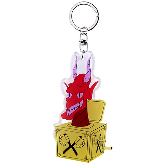 MLE ASAMI MATSUMURA シリーズ ACRYLIC KEY CHAIN Jack In The Box Devil