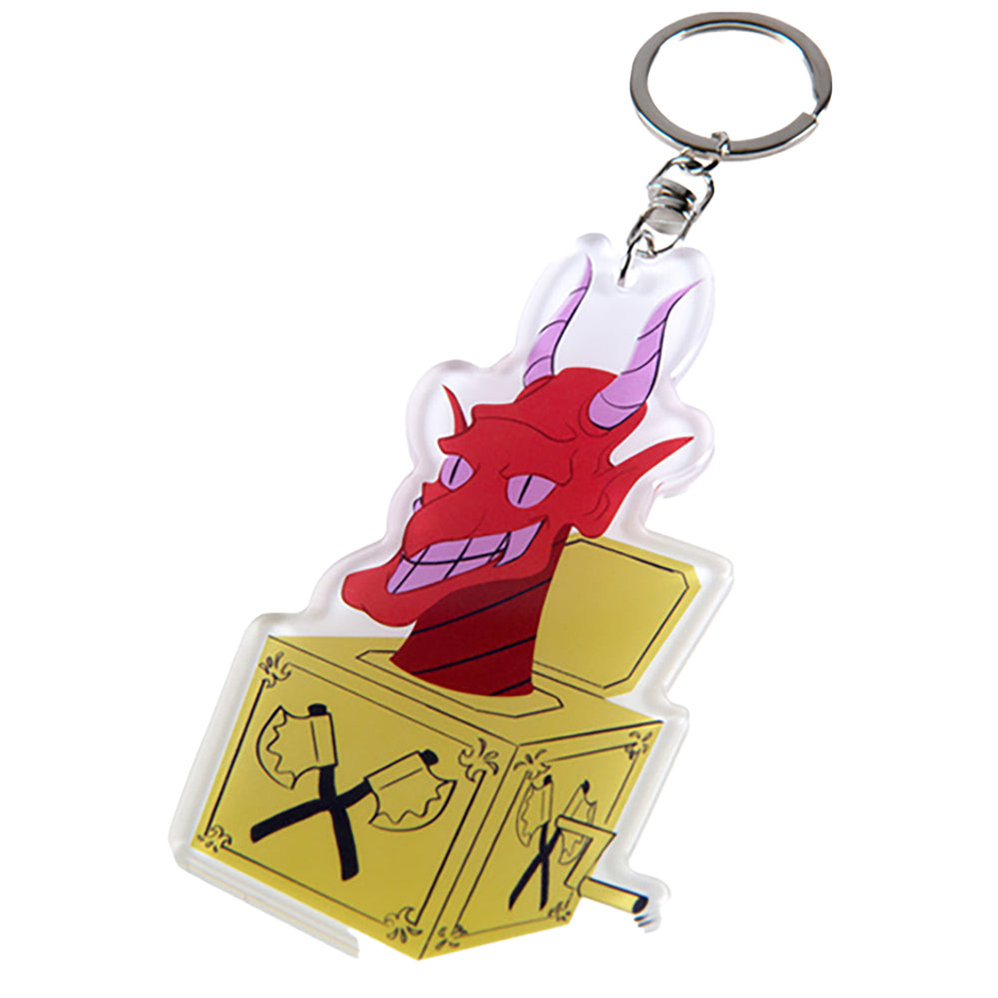 MLE ASAMI MATSUMURA シリーズ ACRYLIC KEY CHAIN Jack In The Box Devil