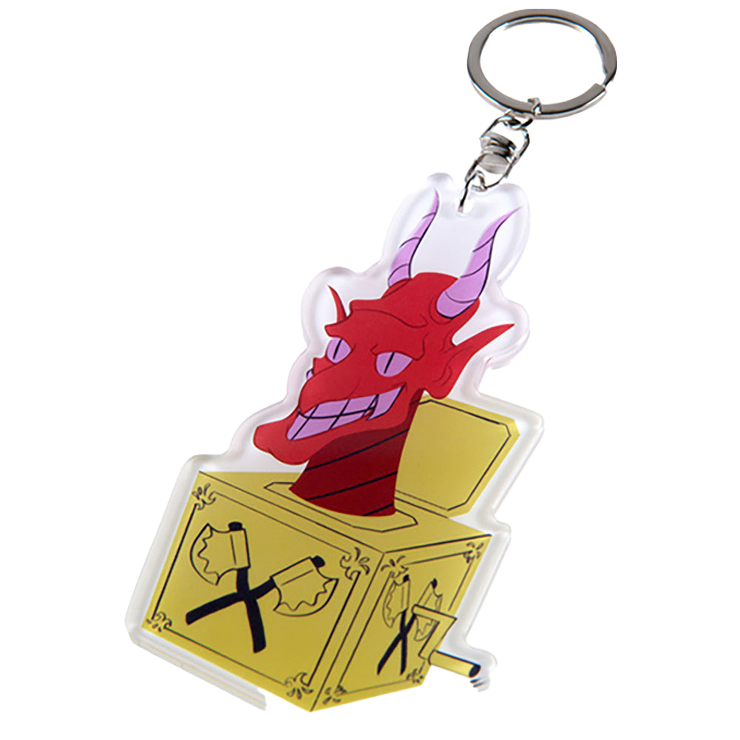 MLE ASAMI MATSUMURA シリーズ ACRYLIC KEY CHAIN Jack In The Box Devil