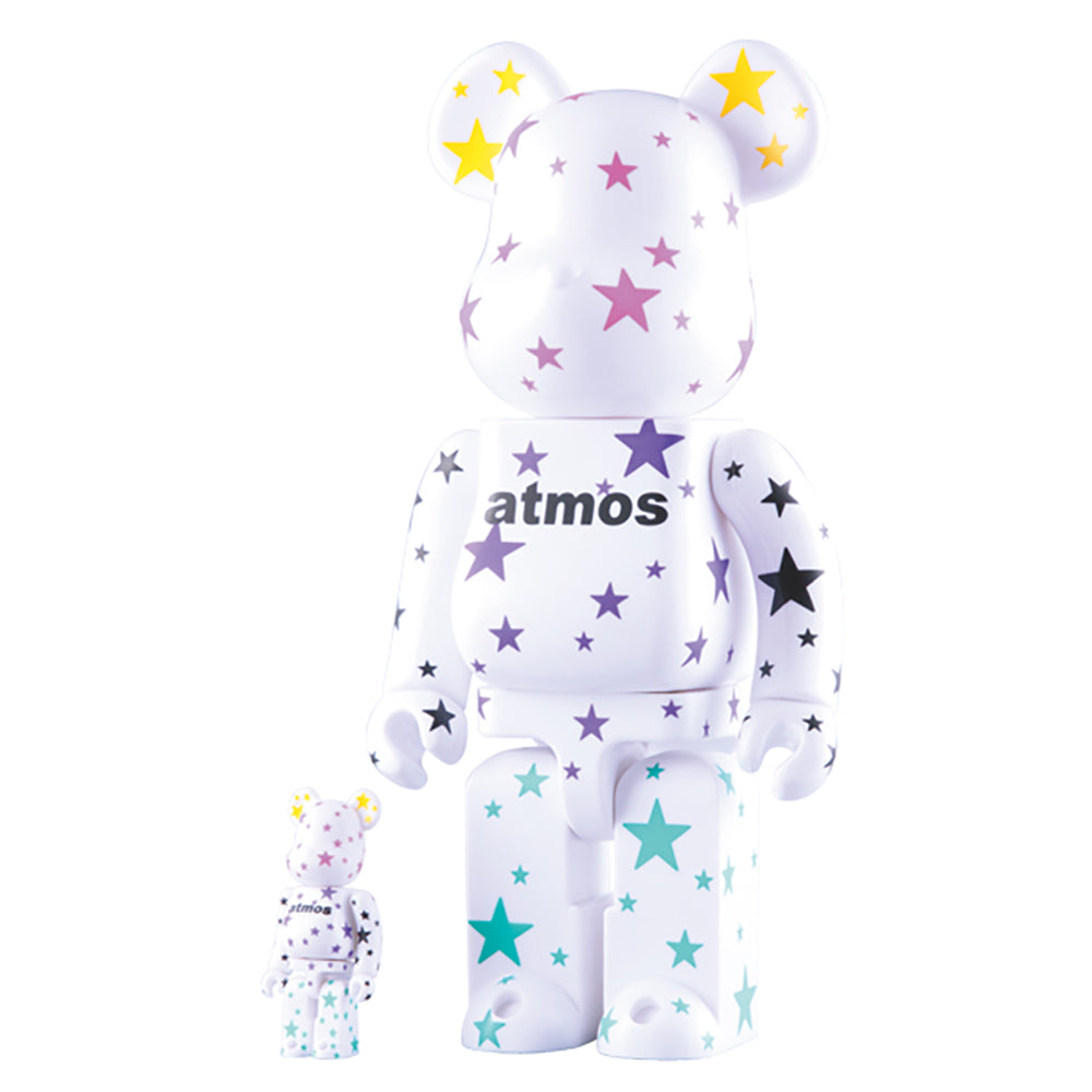 BE@RBRICK atmos 100% & 400% WHITE ／ GLOW IN THE DARK_1