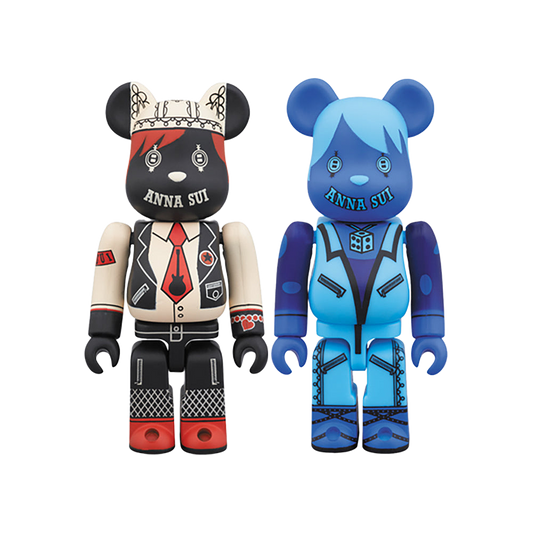 BE@RBRICK ANNA SUI 100％ BLACK / BLUE