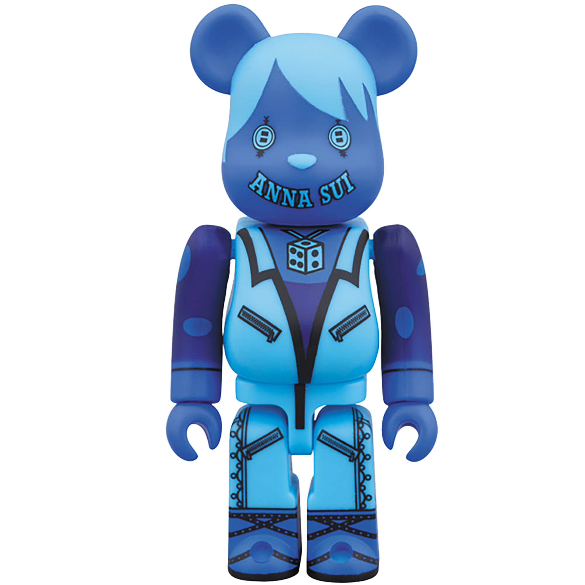 BE@RBRICK ANNA SUI 100％ BLACK / BLUE