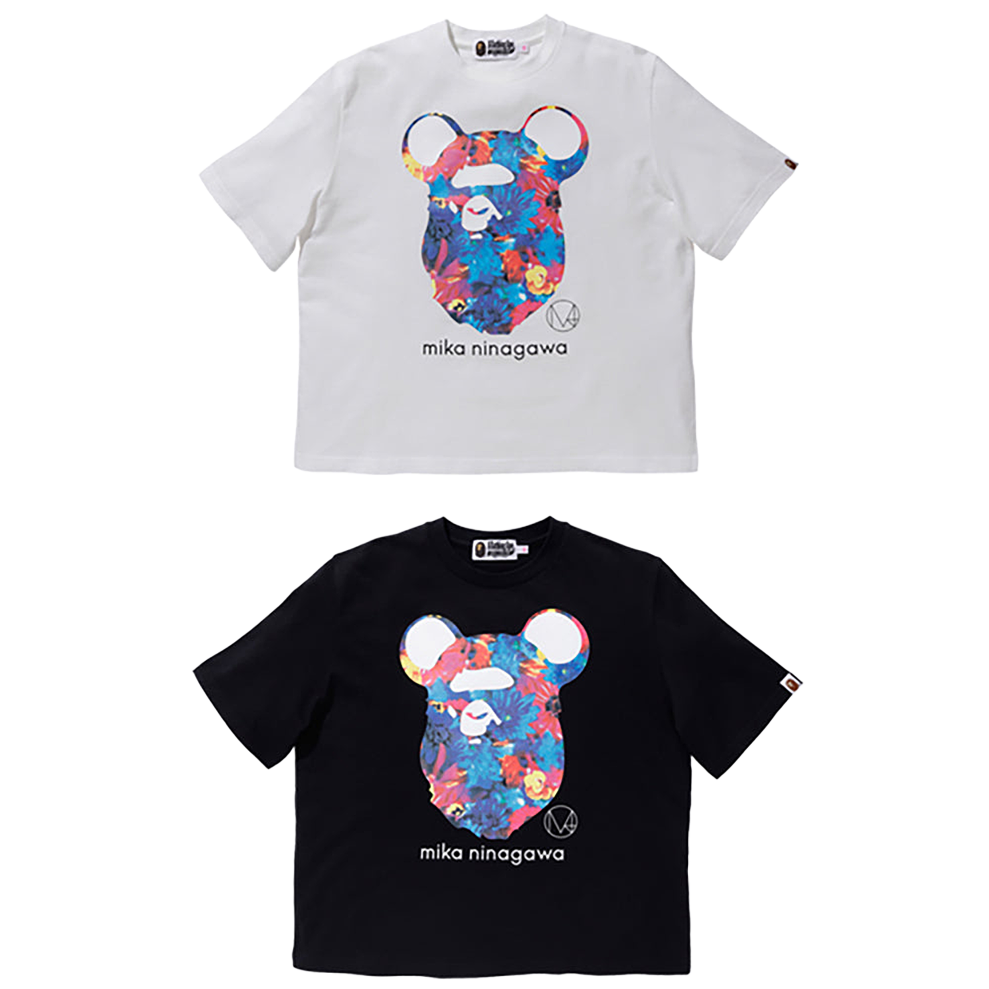 BAPE MN BE@R APE HEAD WIDE TEE