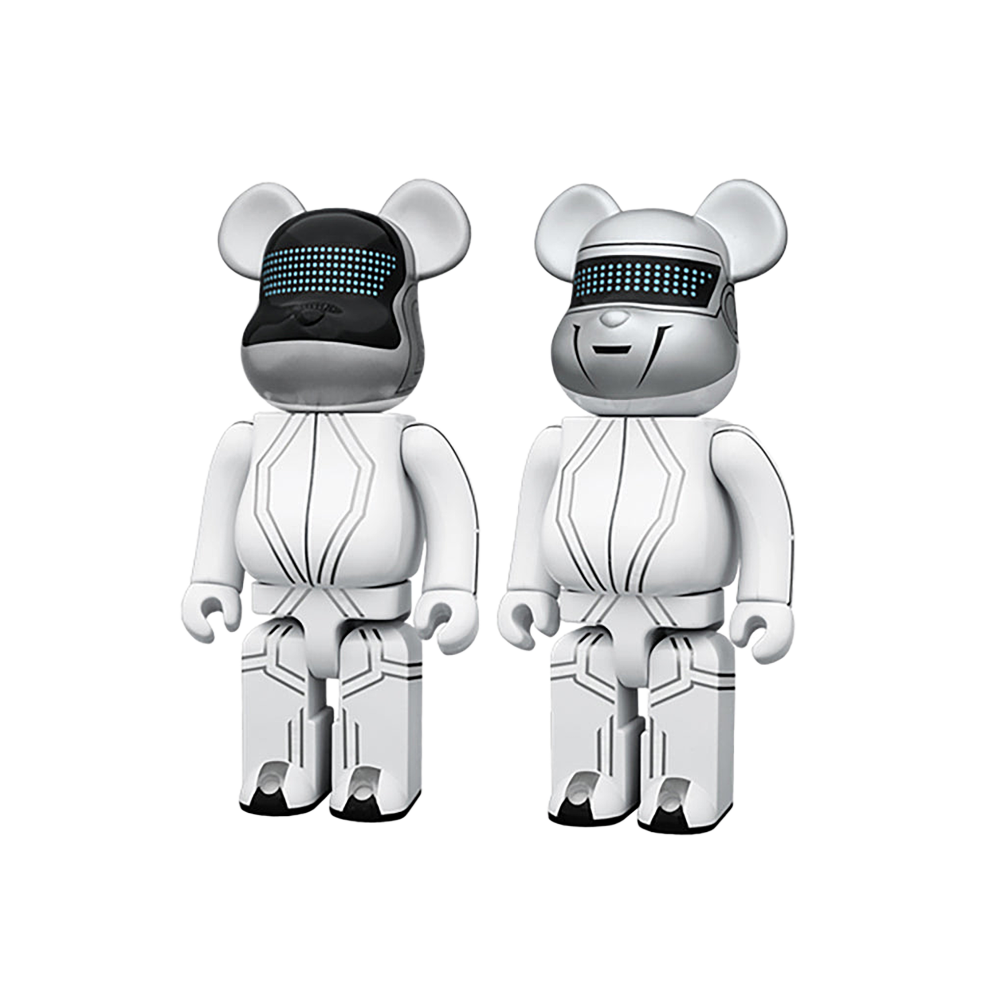 BE@RBRICK 400% DAFT PUNK（TRON LEGACY Ver.）2 PACK