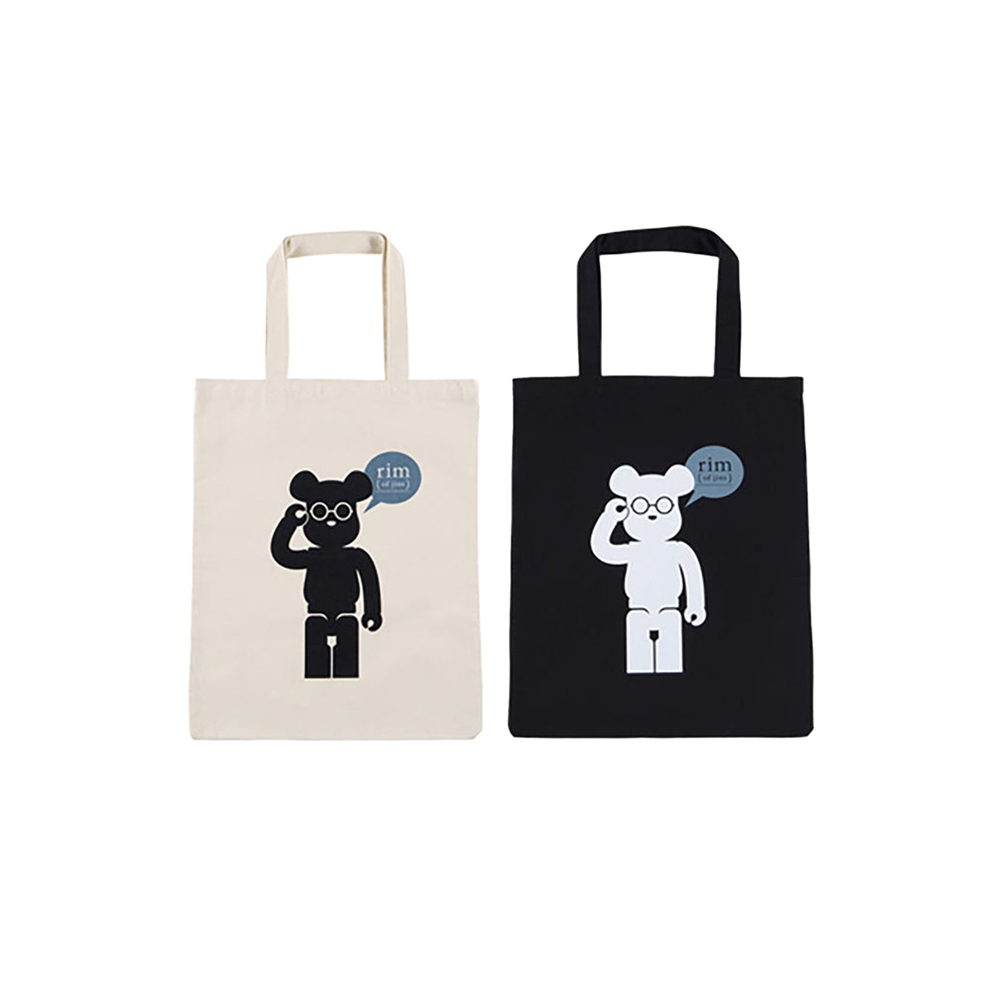 BE@RBRICK rim of jins TOTE