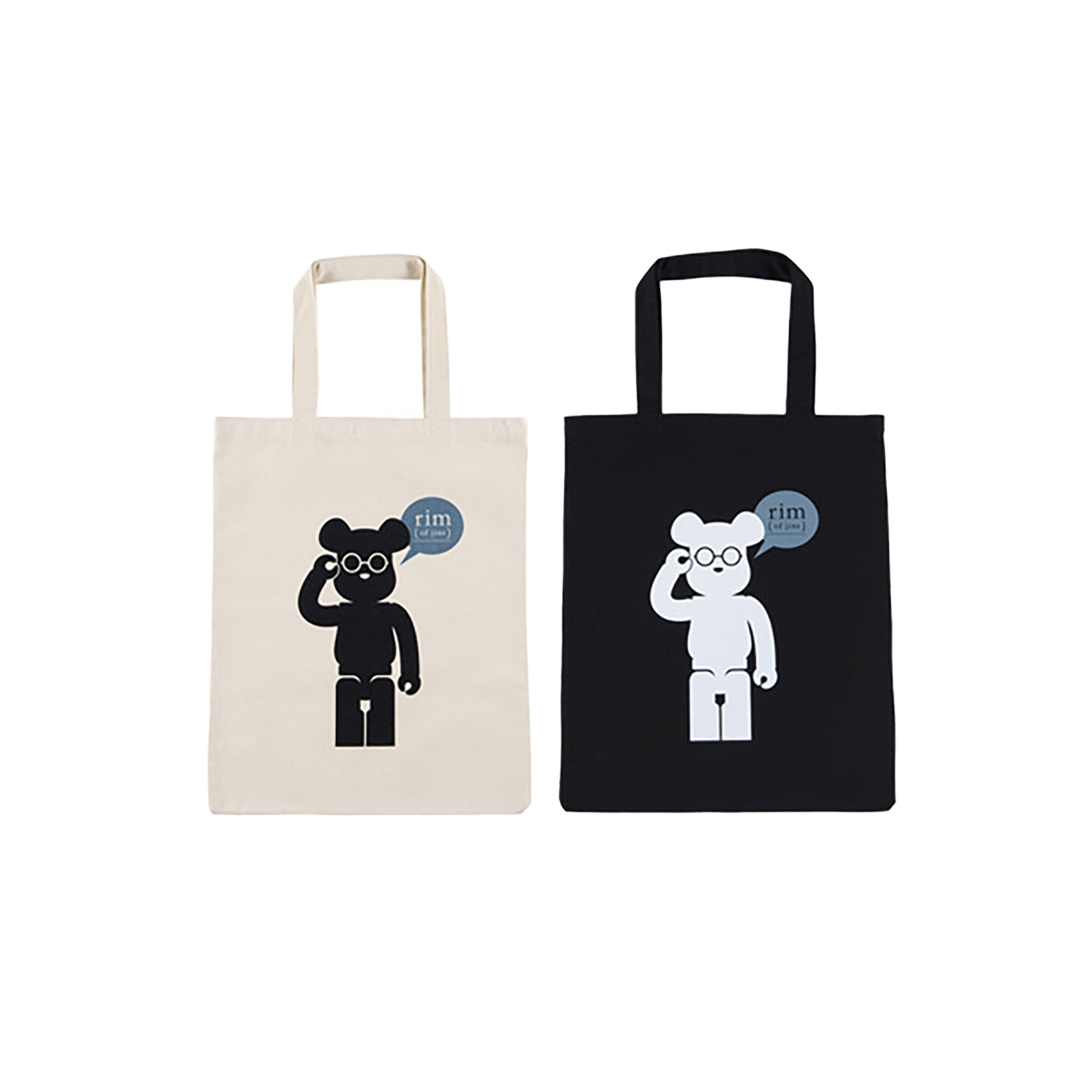 BE@RBRICK rim of jins TOTE