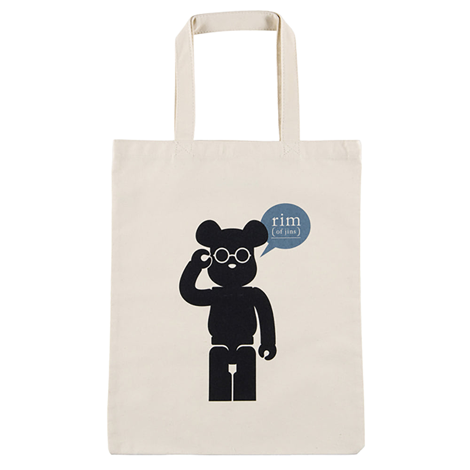 BE@RBRICK rim of jins TOTE
