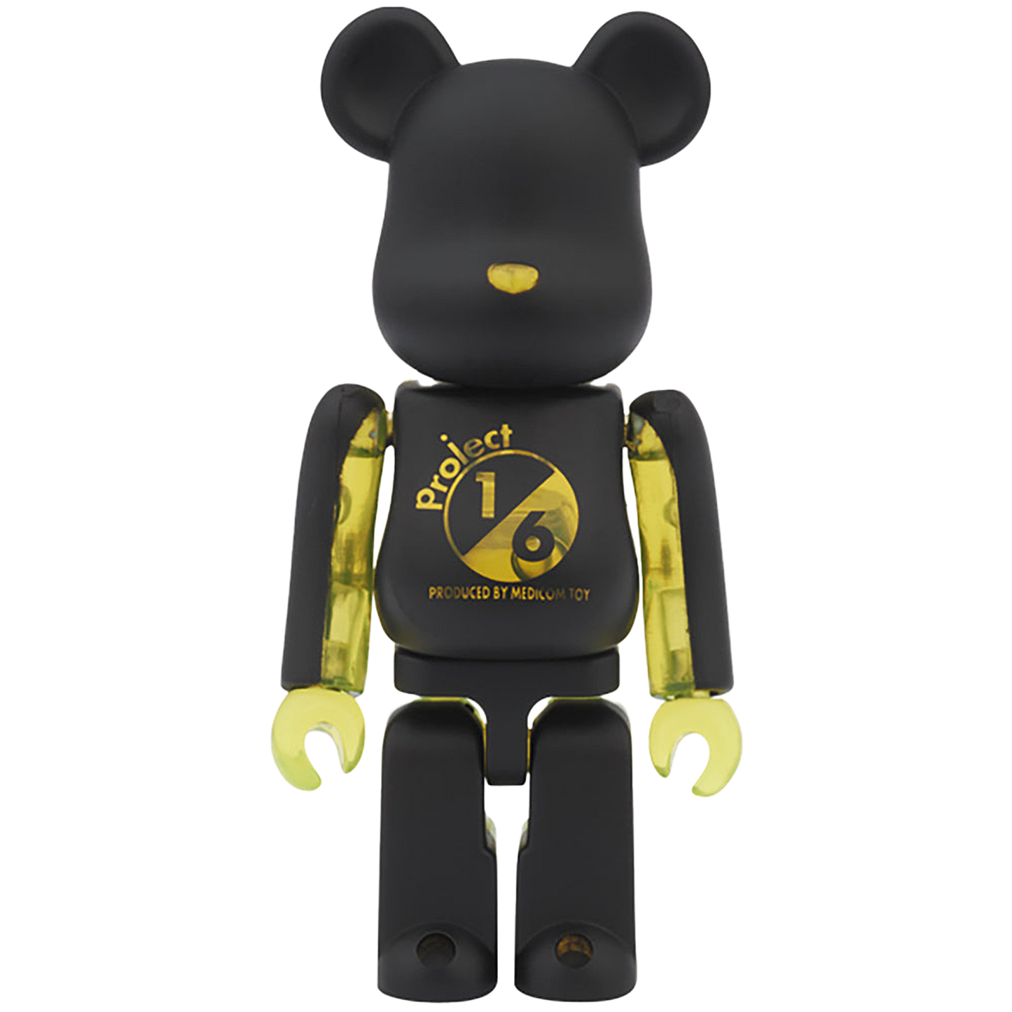 2013 NOVELTY BE@RBRICK（ブラック × イエロークリア / ブラック × レッドクリア / ブラック × ブルークリア）