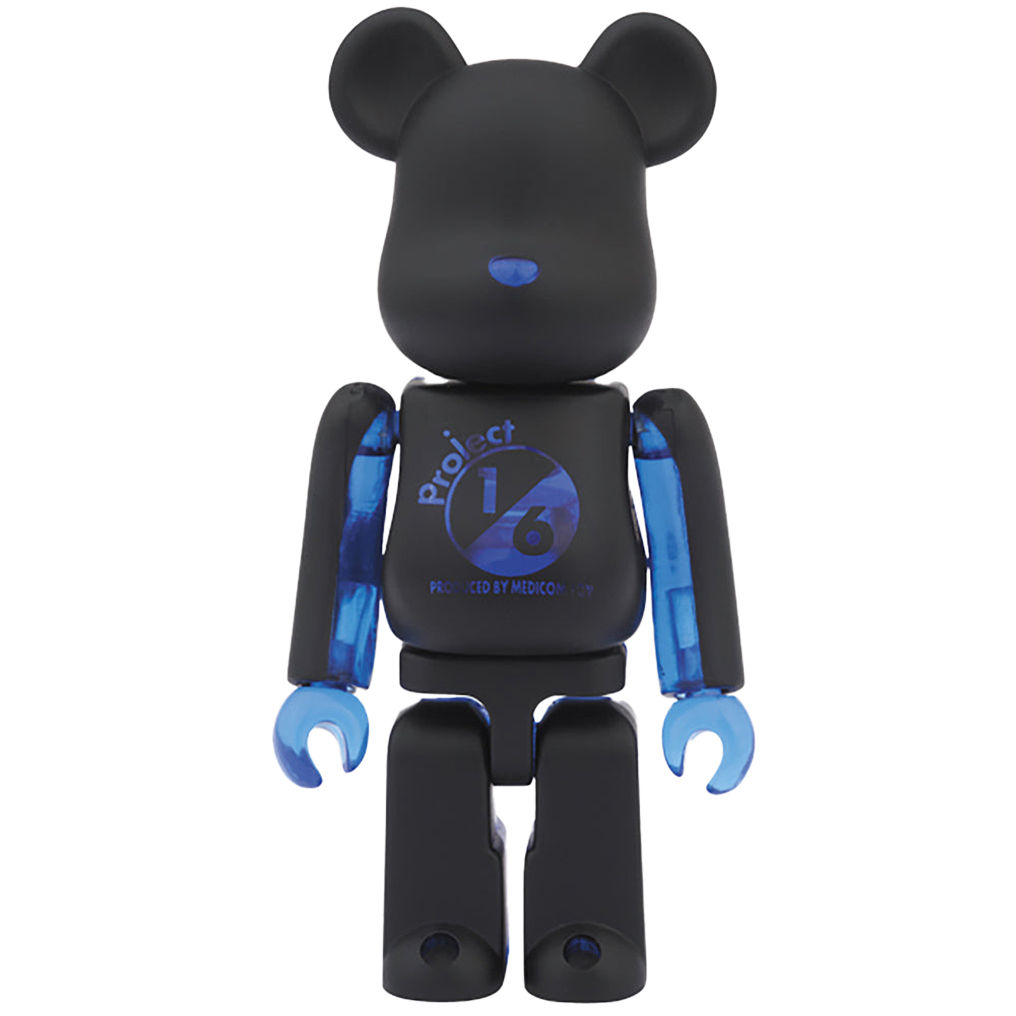 2013 NOVELTY BE@RBRICK（ブラック × イエロークリア / ブラック × レッドクリア / ブラック × ブルークリア）