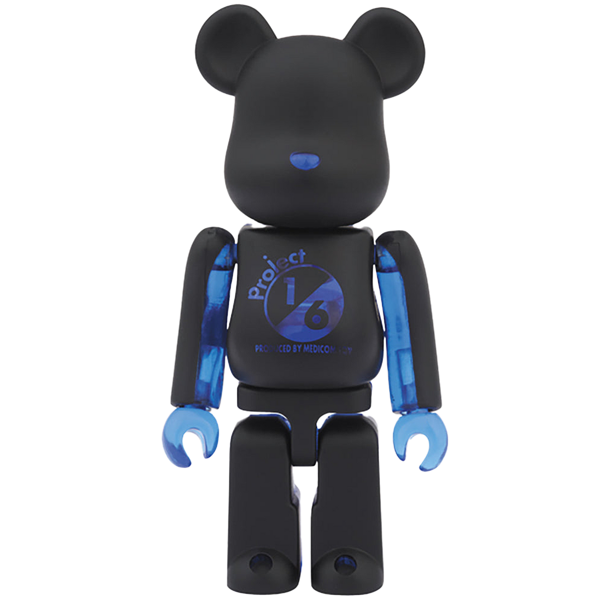 2013 NOVELTY BE@RBRICK（ブラック × イエロークリア / ブラック × レッドクリア / ブラック × ブルークリア）