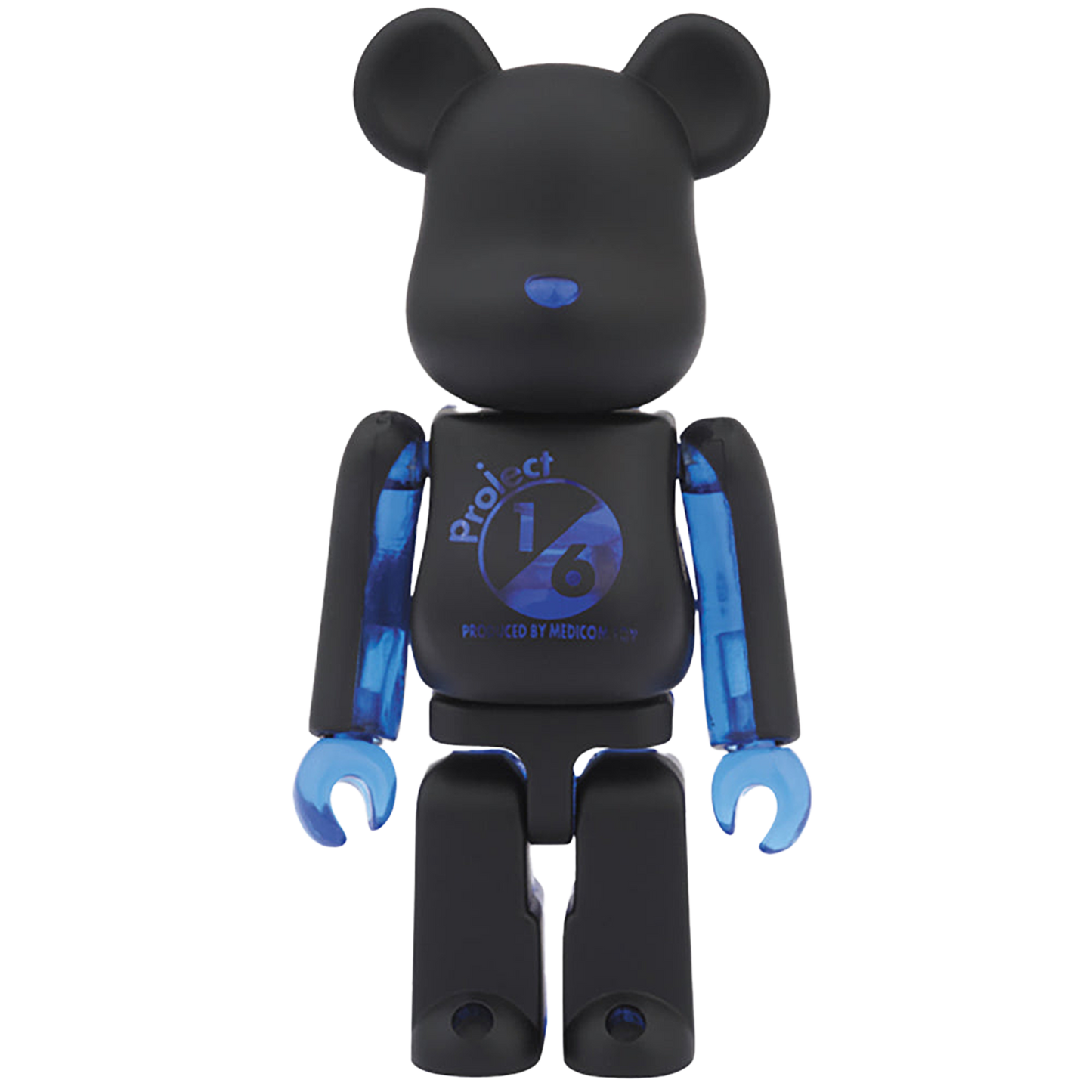 2013 NOVELTY BE@RBRICK（ブラック × イエロークリア / ブラック × レッドクリア / ブラック × ブルークリア）