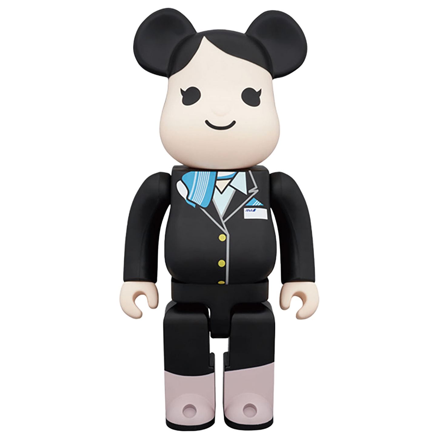 ANA×BE@RBRICK 400% CA制服モデル（ポケットチーフ付き）