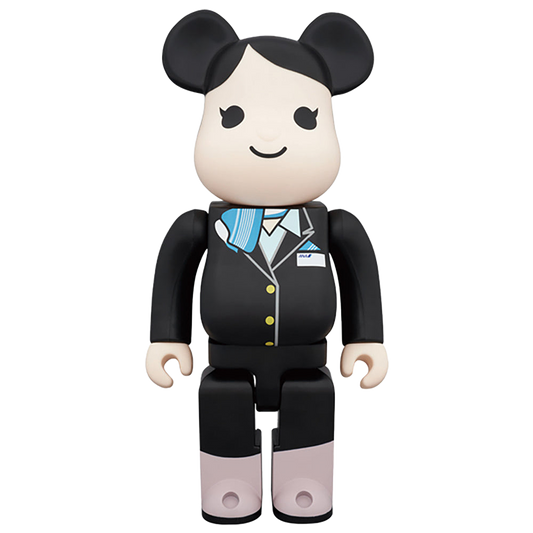 ANA×BE@RBRICK 400% CA制服モデル（ポケットチーフ付き）