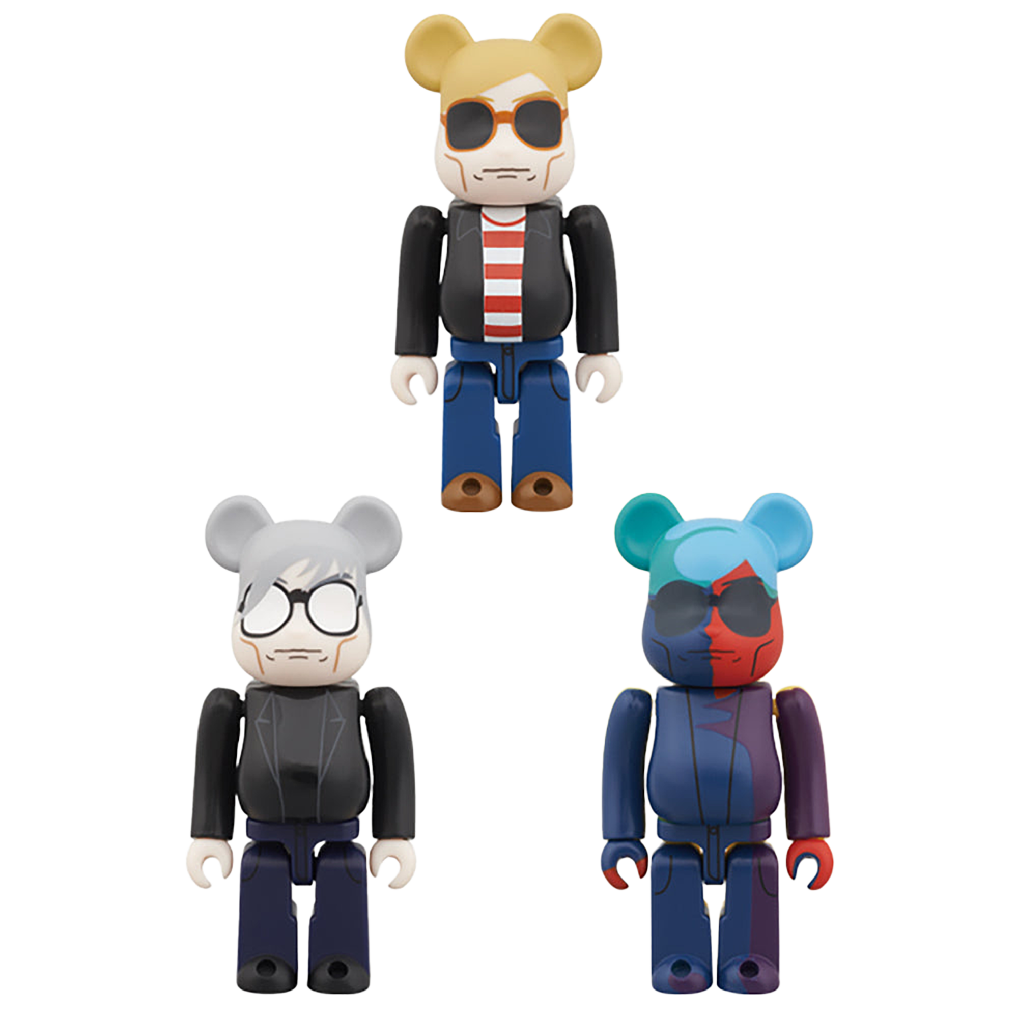 BE@RBRICK アンディ・ウォーホル
60's STYLE Ver.／80's STYLE Ver.／SILKSCREEN Ver.