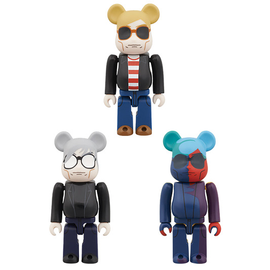 BE@RBRICK アンディ・ウォーホル
60's STYLE Ver.／80's STYLE Ver.／SILKSCREEN Ver.