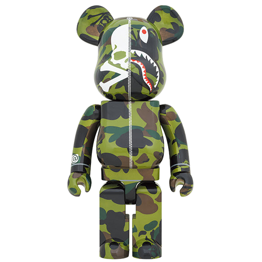 mastermind VS BAPE(R)️ BE@RBRICK 1000%（绿色）
