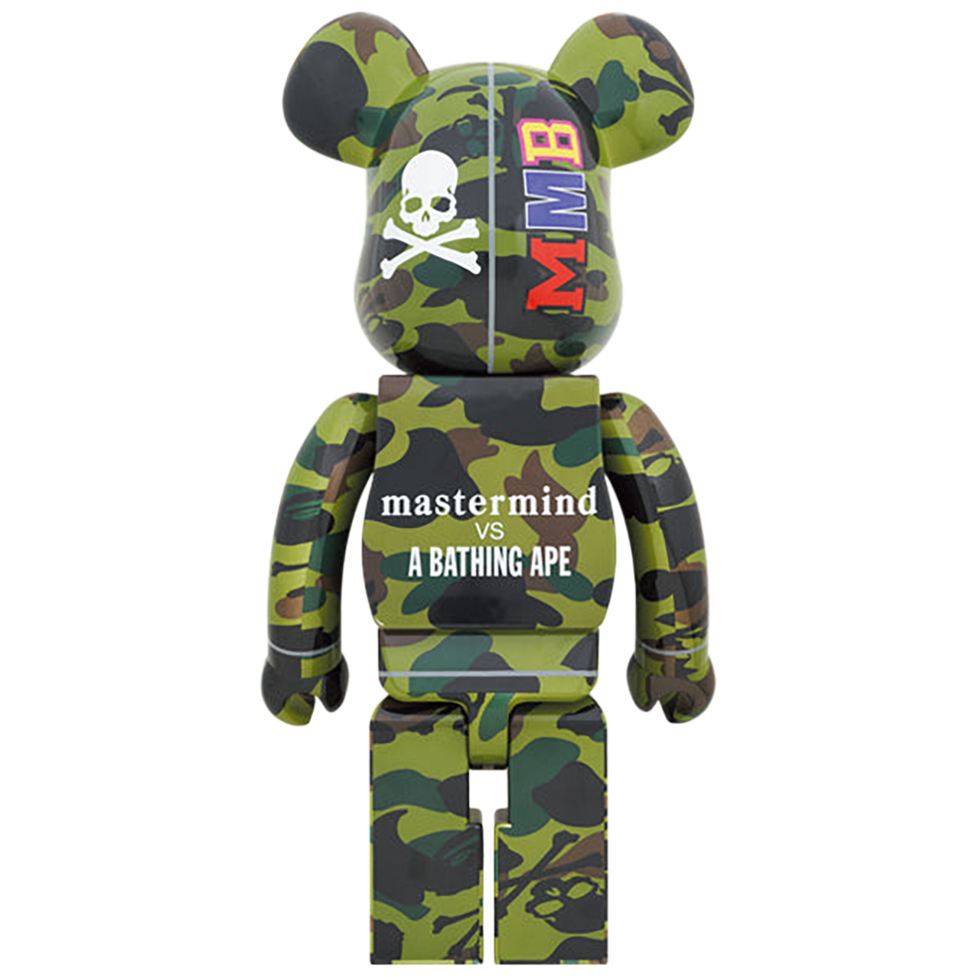 mastermind VS BAPE(R)️ BE@RBRICK 1000% (GREEN)