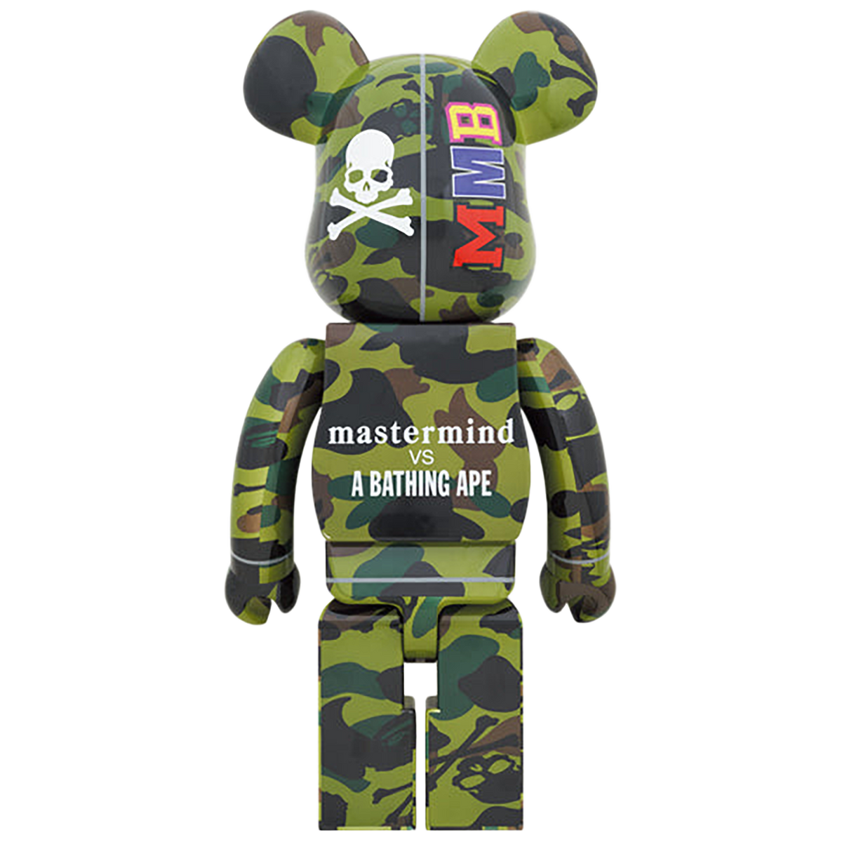 mastermind VS BAPE(R)️ BE@RBRICK 1000% (GREEN)