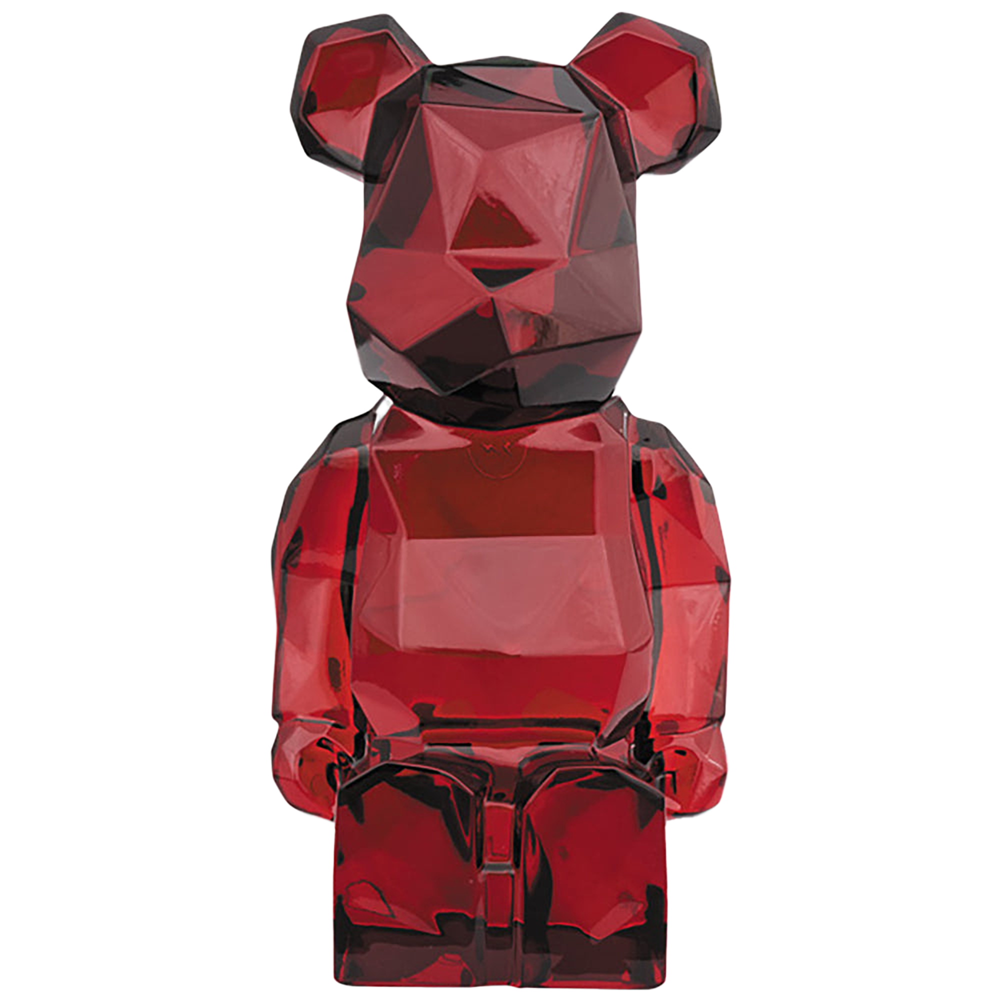 Baccarat BE@RBRICK fragmentdesign POLYGON RED