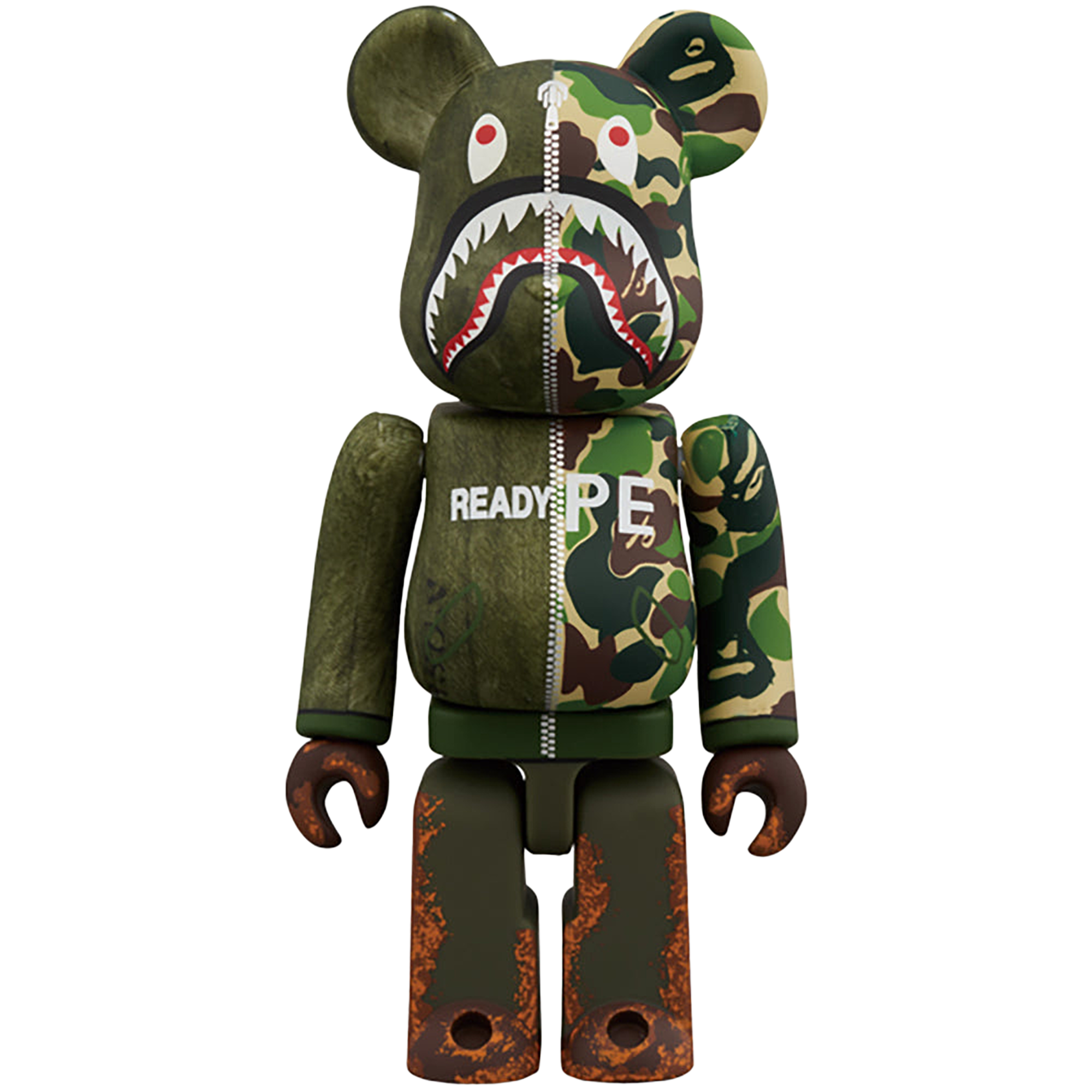 BE@RBRICK READYMADE × A BATHING APE(R) 100% & 400%