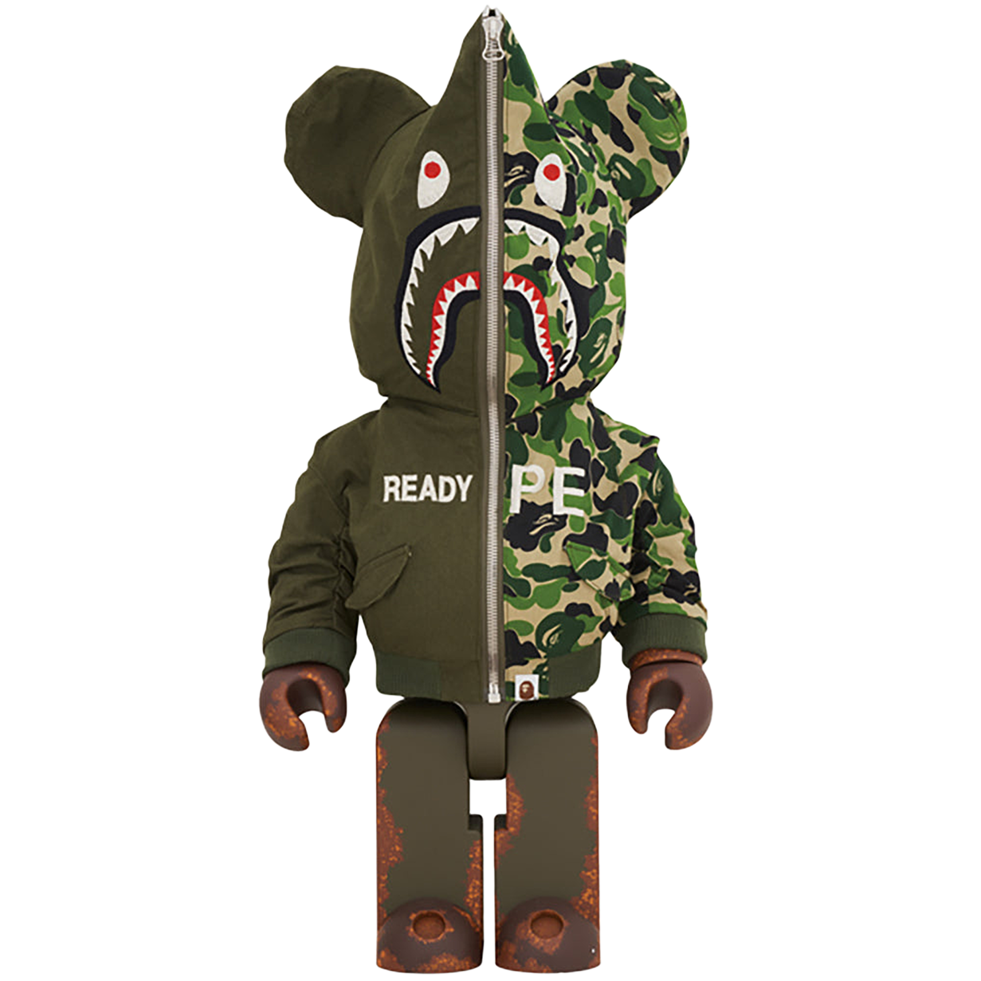 BE@RBRICK READYMADE × A BATHING APE(R) 1000%