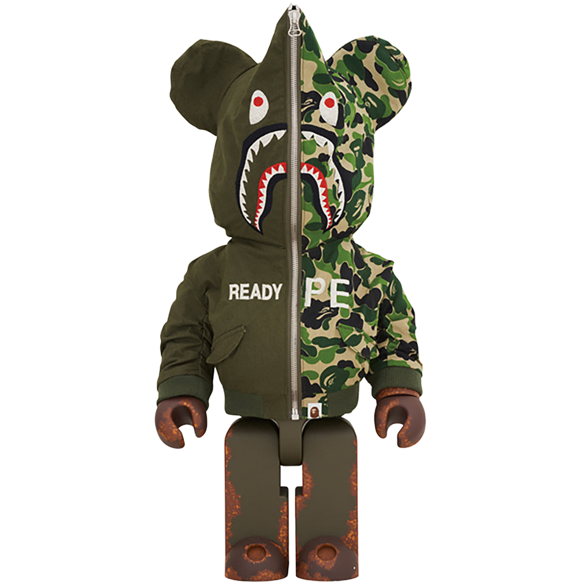 BE@RBRICK READYMADE × A BATHING APE(R) 1000%