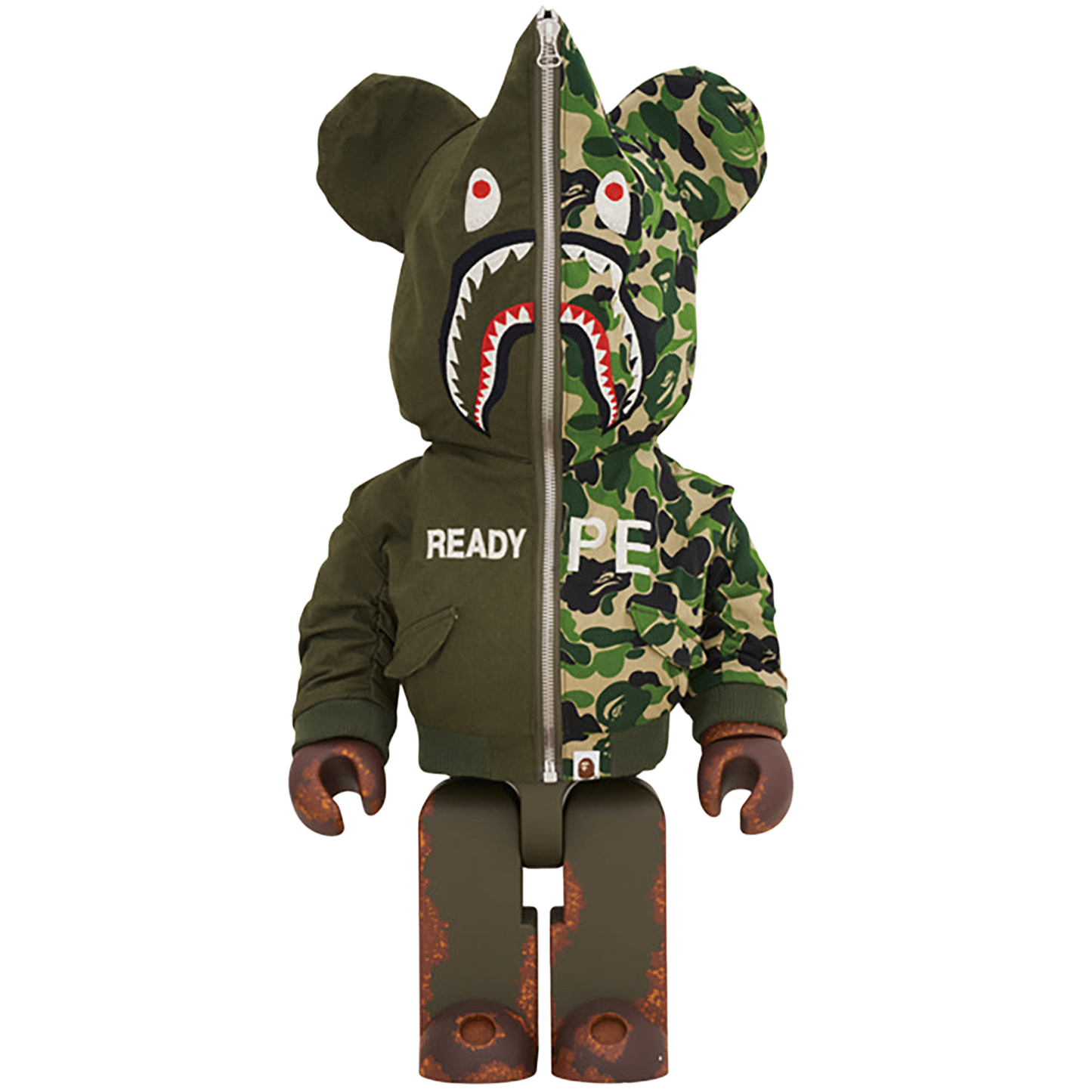 BE@RBRICK READYMADE × A BATHING APE(R) 1000%