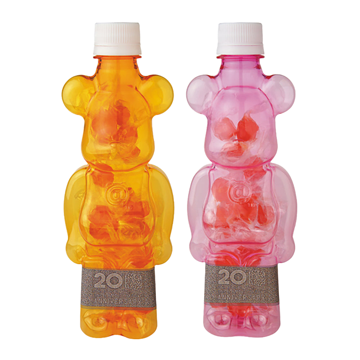 BE@RBRICK BOTTLE キャンディ オレンジ／ピンク