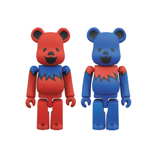 BE@RBRICK GRATEFUL DEAD DANCING BEARS 100%_0