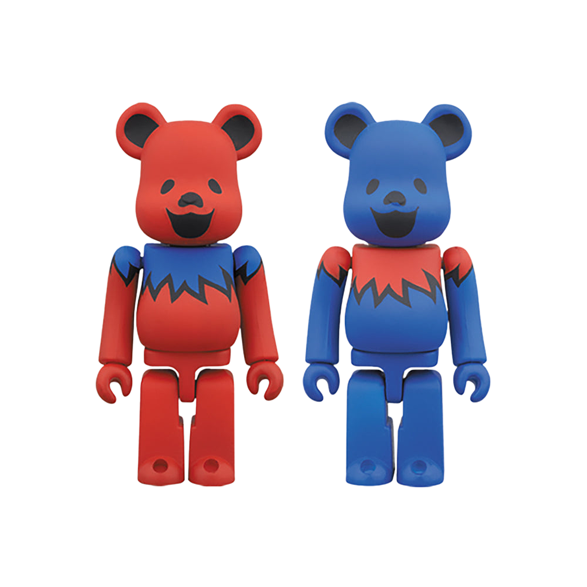 BE@RBRICK GRATEFUL DEAD DANCING BEARS 100%