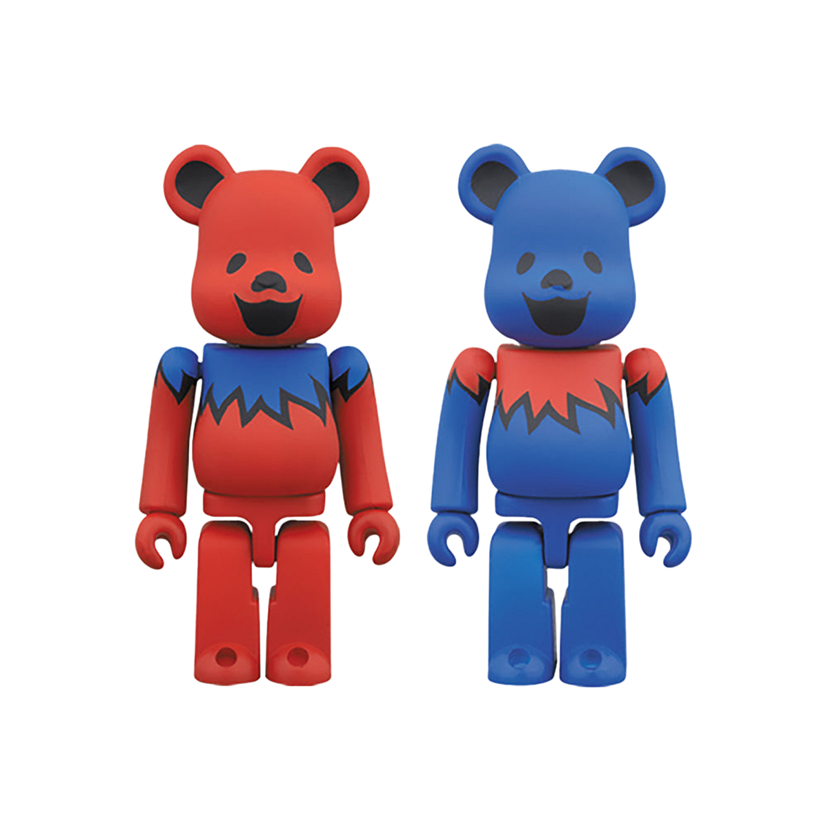 BE@RBRICK GRATEFUL DEAD DANCING BEARS 100%