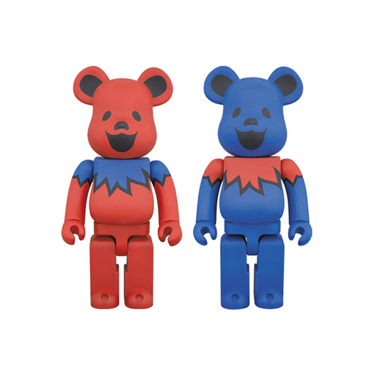 BE@RBRICK GRATEFUL DEAD DANCING BEARS 400%_0