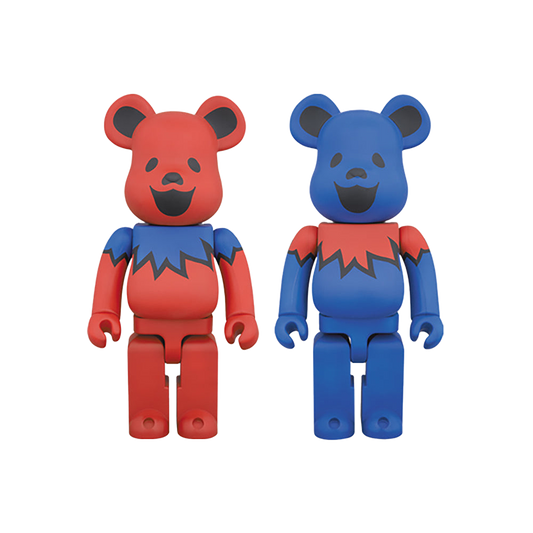 BE@RBRICK GRATEFUL DEAD DANCING BEARS 400%