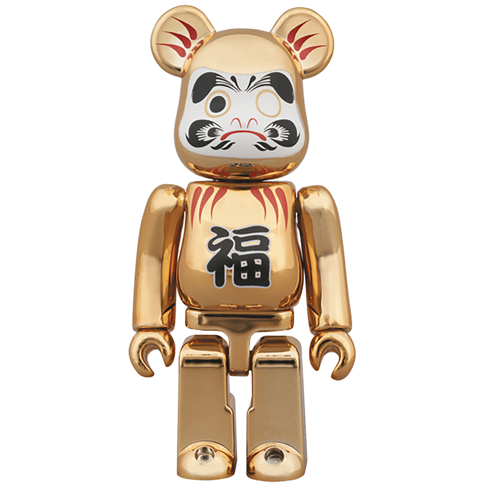 BE@RBRICK 達磨 金メッキ 100％