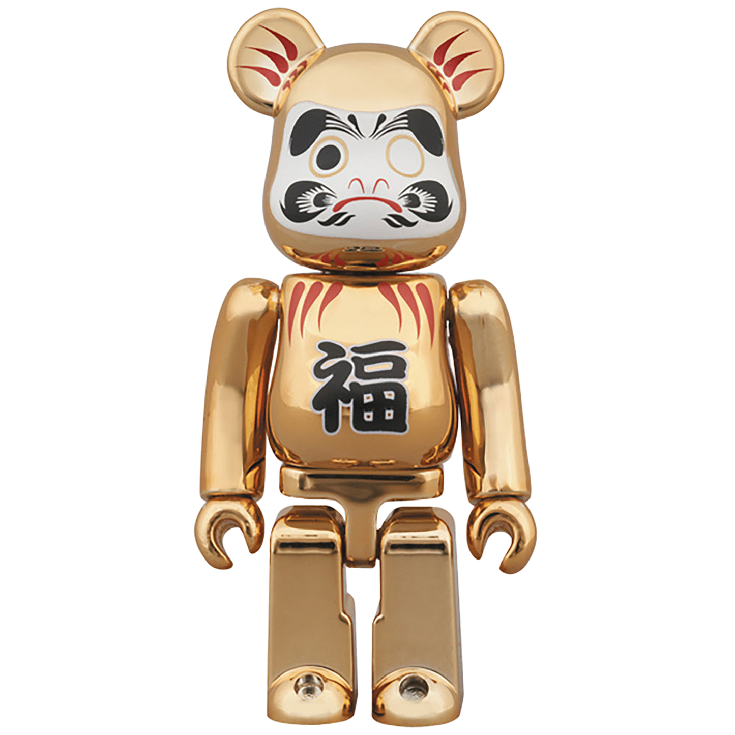 BE@RBRICK 達磨 金メッキ 100％