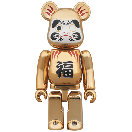 BE@RBRICK 達磨 金メッキ 100％
