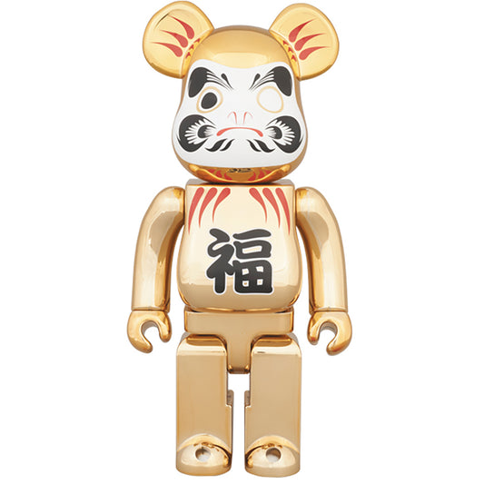 BE@RBRICK 達磨 金メッキ 400%_0