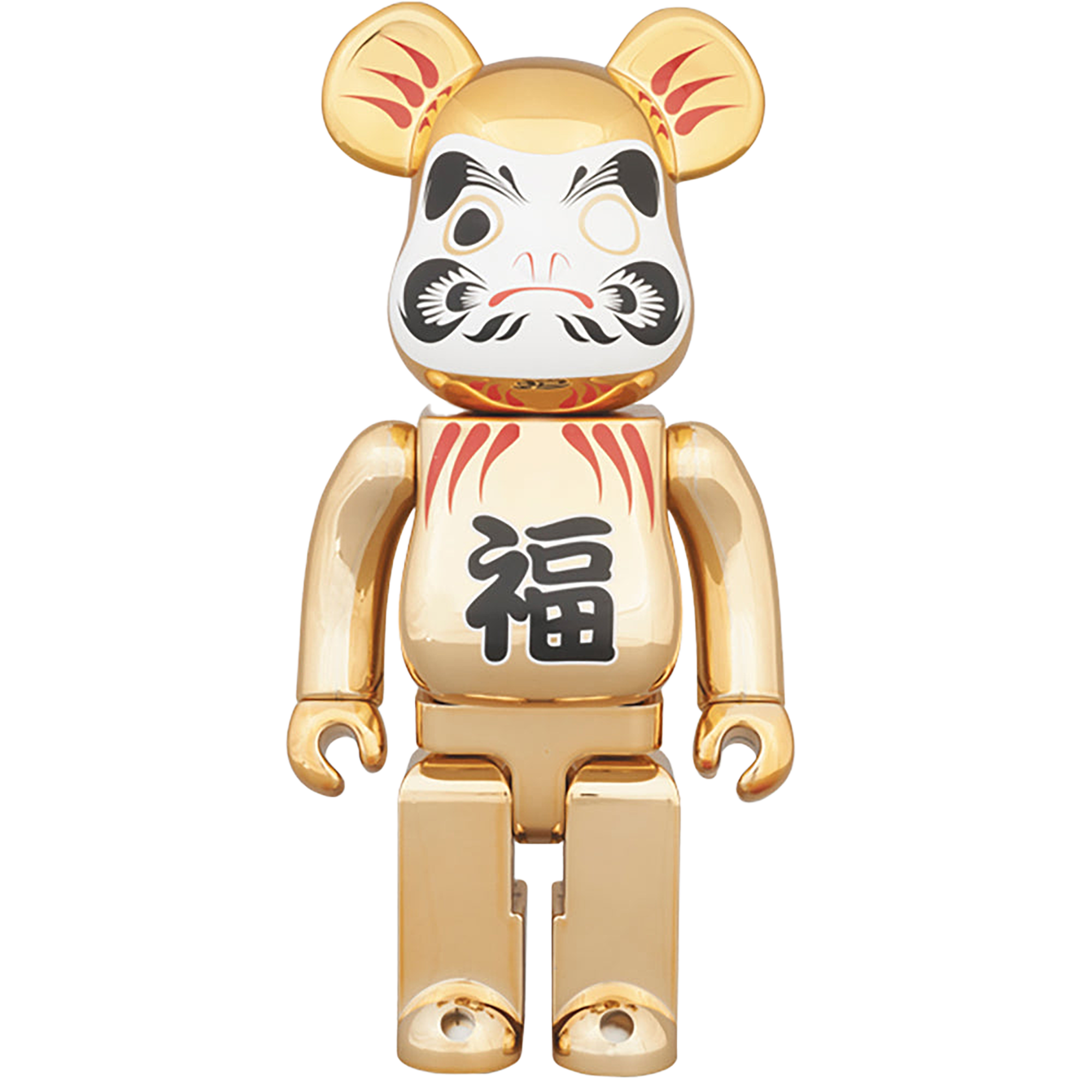BE@RBRICK 達磨 金メッキ 400%