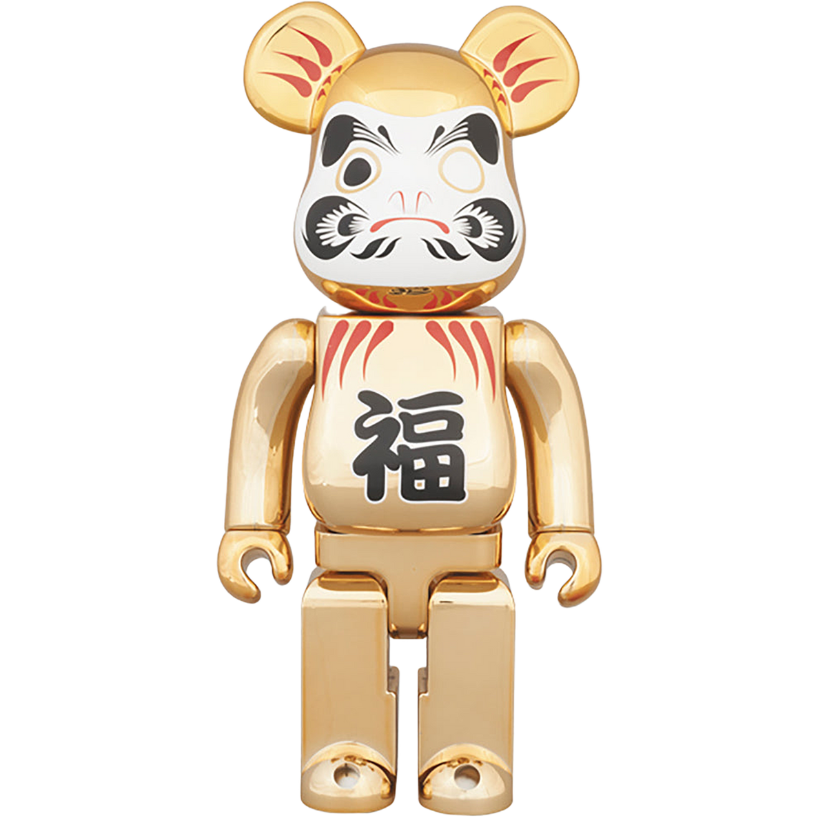 BE@RBRICK 達磨 金メッキ 400%