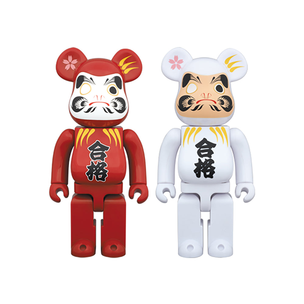 BE＠RBRICK 達磨 合格祈願 紅・白 400%_0