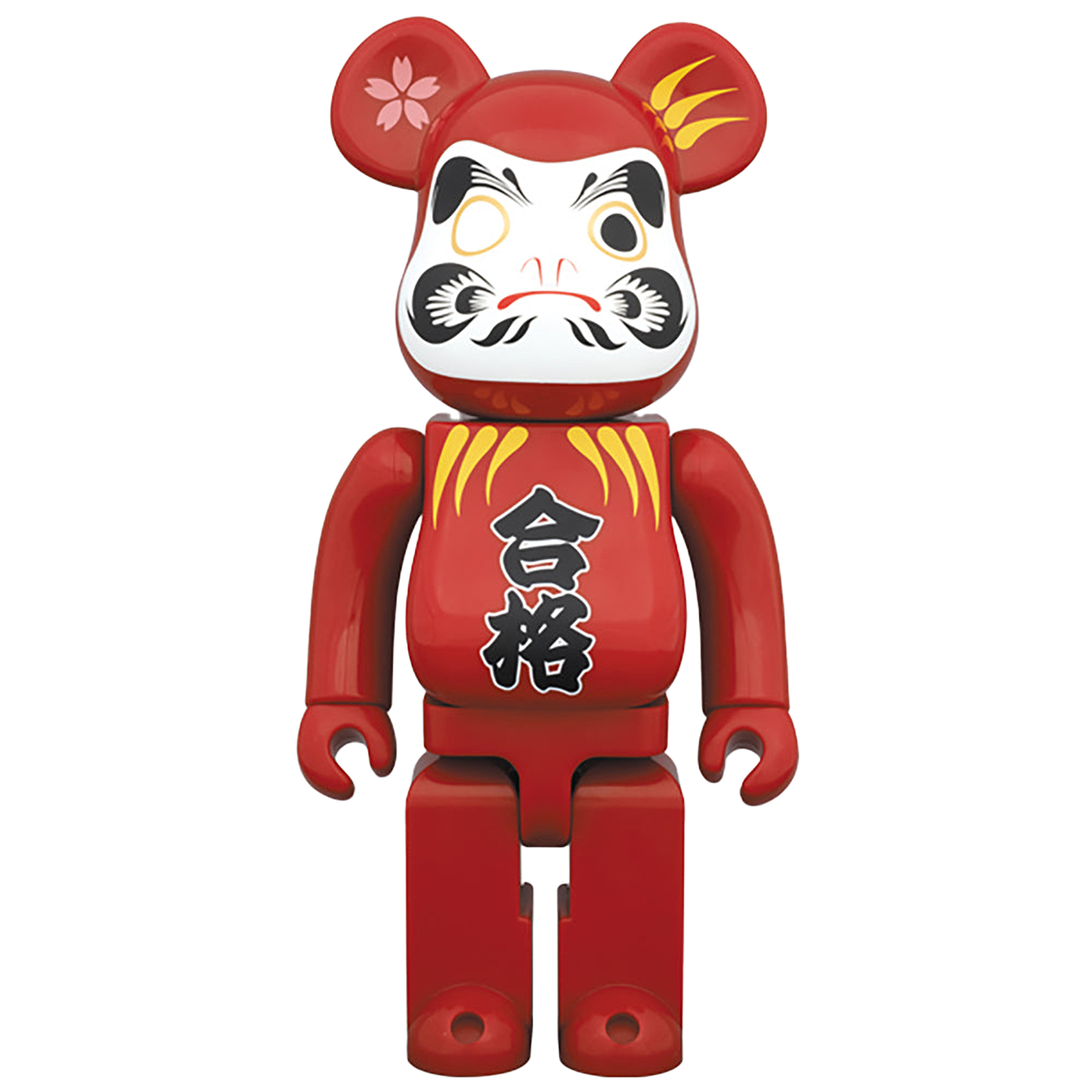 BE＠RBRICK 達磨 合格祈願 紅・白 400%
