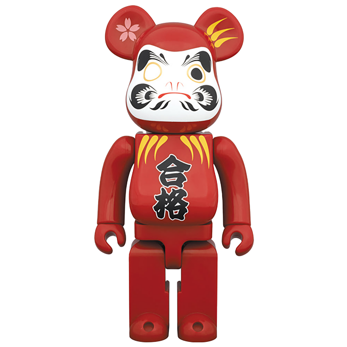 BE＠RBRICK 達磨 合格祈願 紅・白 400%