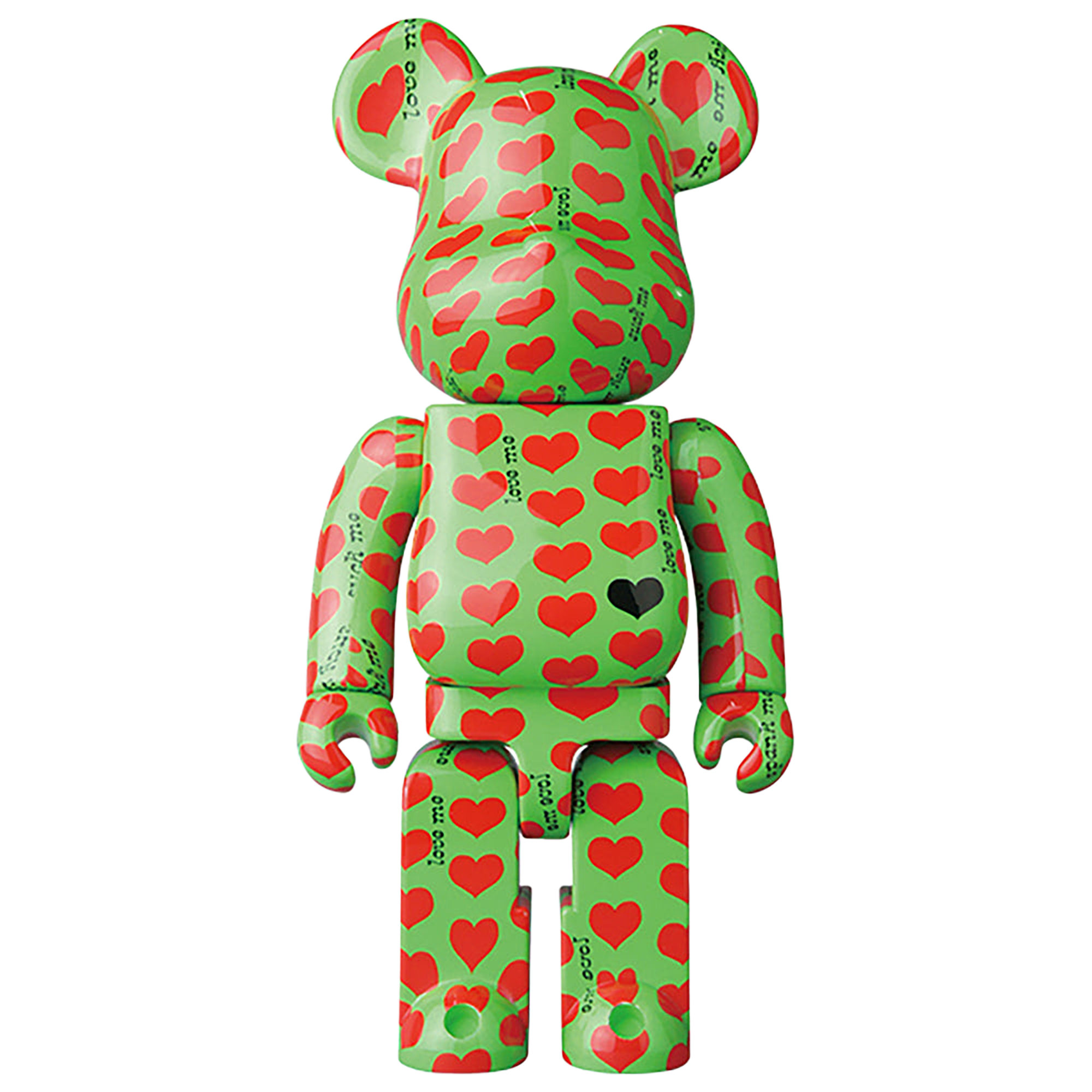 BE@RBRICK Green Heart 100% & 400％