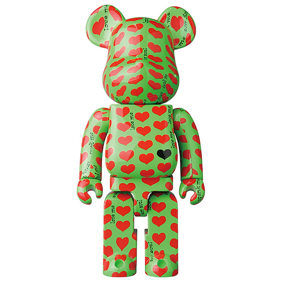 BE@RBRICK Green Heart 100% & 400％