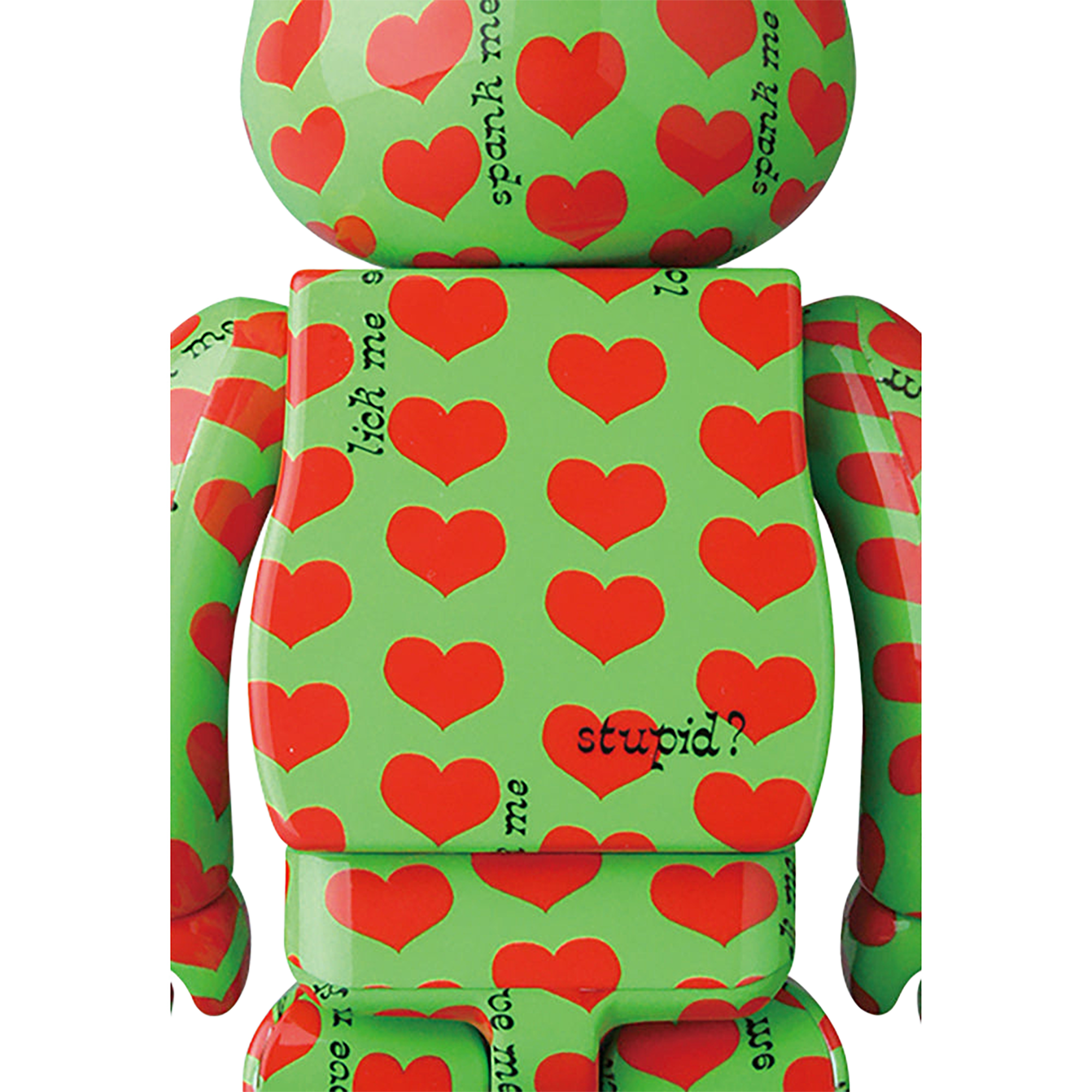 BE@RBRICK Green Heart 100% & 400％