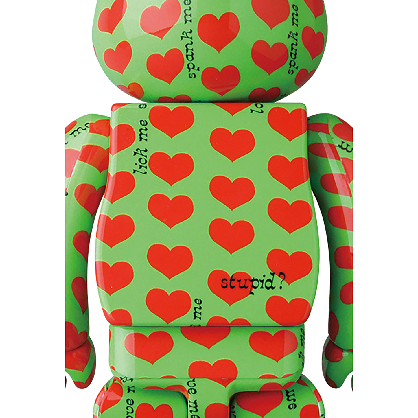 BE@RBRICK Green Heart 100% & 400％